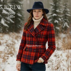 J.Crew double breasted Majesty coat in Scottish Hamilton plaid *shop@iamwarrior
